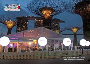 China Transparent Event Outdoor Party Tents 20X40 With High Strength factory