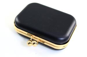 China Eco Friendly Square Gold Ball Clasp Purse Frame 225g factory