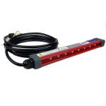 EVA Rubber Film Extrusion Line 20cm Static Ionizing Bar Prevent Electric Shock