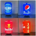 Indoor Advertising Flexible Led Display Screen Panel Beer Cola Cans OEM