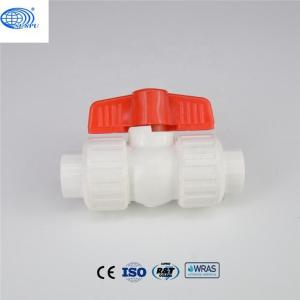 China Ppr Color Double Union Ball Valves For Home factory