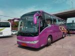 Used Kinglong Bus XMQ6117 44 Seats Rear Engine Double Doors Airbag Chassis Used