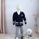 In Stock 90-150 Size Old Fall Winter Kids Toddler Cardigans Baby Boys Buttons
