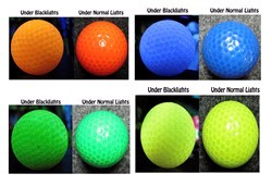 China Blacklight golf balls factory