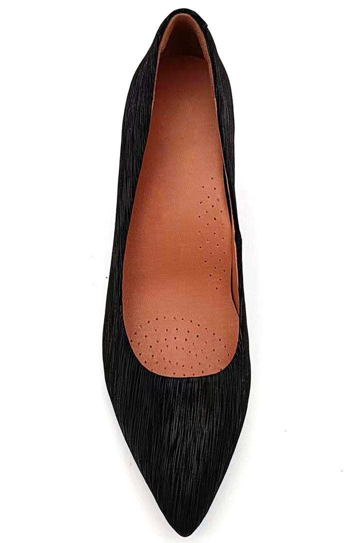 Leather Insole Womens Pump Heels For Spring Summer Party Cocktail