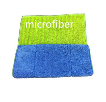 450gsm Twisted Coral Fleece Multifunction Microfiber Cleaning Cloth Wet Mop Pad