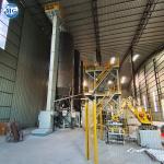 China New Product 15-25T/H Automatic Dry Mortar Production Line Cement Mortar