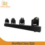 2016 New Bar White or RGBW Stage Light 4 heads 4pcs 10w led beam moving head