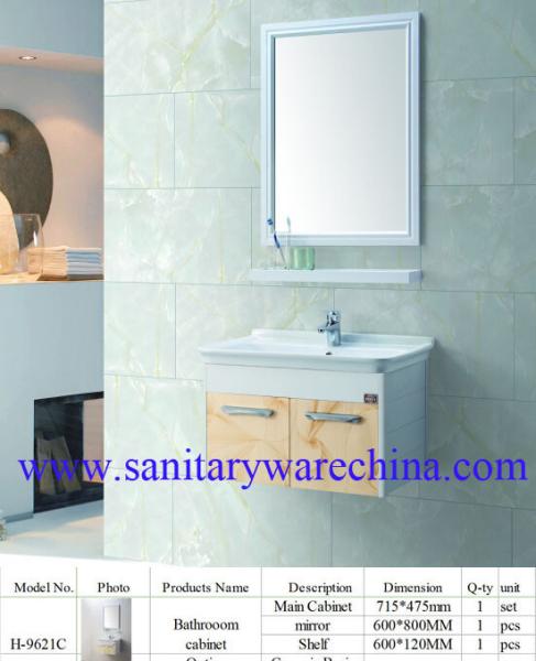 Modern Alunimun Bathroom Vanity/ aluminum alloy bathroom cabinet/Mirror Cabinet