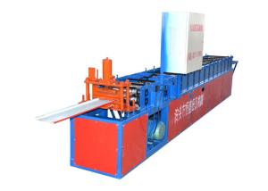 China Hand touch screen light steel keel roll forming machine for house ceiling making factory