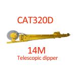 CAT320 Excavator Telescopic Arm For Excavation And Earthmoving Works Digging