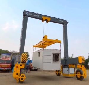 China Shipyard 10t Mobile Gantry Crane With Quick Installation And Commissioning factory