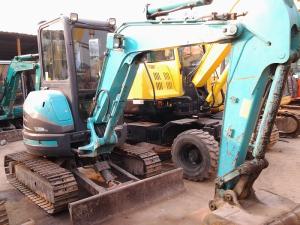 China Used Mini Wheel Excavator Kobelco SK35SR-3 factory