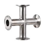 WZ ISO Standard Size 4 Way Elbow Pipe Fitting in Stainless Steel 304/316 for