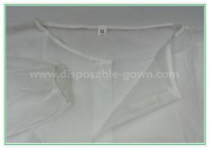 China Medical Non-Woven Disposable Lab Coats/Lab Coat For Workers With White Or Blue Color factory