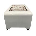 Smart Digital Signage LCD Coffee Cabinet Interactive Touch Screen Kiosk 500cd