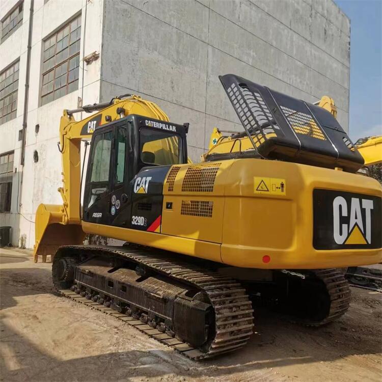 Lowest and Less Hour Japan Made Second Hand Caterpillar 329D Crawler Excavator in Shanghai