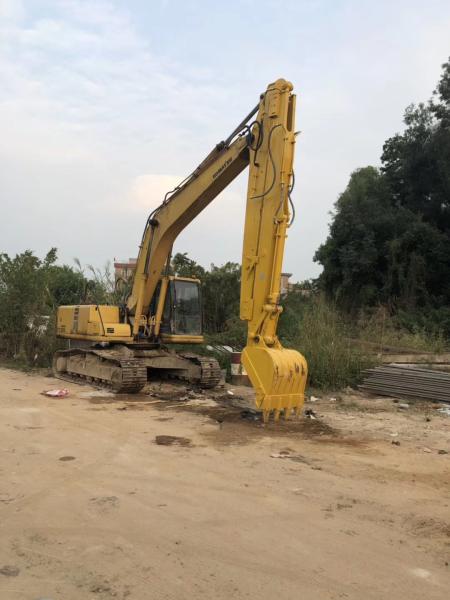 Durable Steel Long Excavator Sliding Arm CAT320 , Excavator Wear Resistant