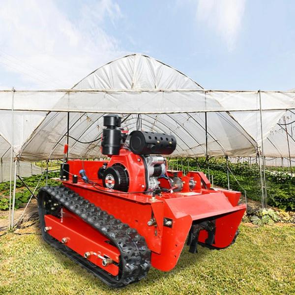 12HP Small Tractor Lawn Mower Flail Mower 800mm 1000mm Electric Grass Cutter