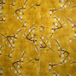 21s*21s Digital Ramie Table Runner Cotton Floral Print Satin Fabric