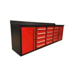 15-Drawer Cold Rolled Steel Tool Cabinet for Workshop Organization in Car Repair