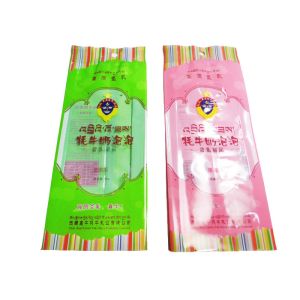 China Recycled Gravure Printed Snack Packaging Bags , Long Back Seal Bag on sale