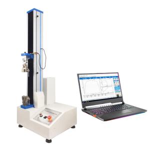China Extensometer Pvc Universal Tensile Testing Machine Strength Tester factory