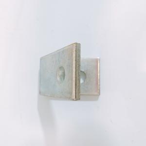 China 45 Degree Right Silver Angle Corner Bracket 3mm Heavy Duty Assemble Connectors Brackets Brace factory