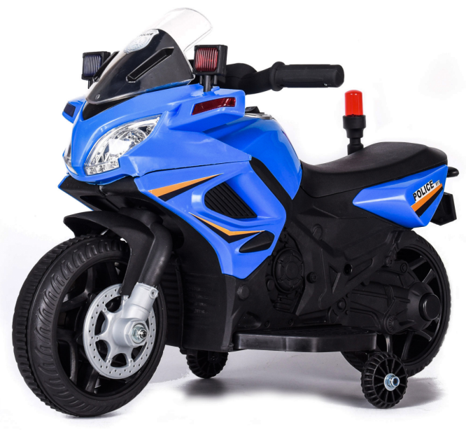 6V Electric Sport Motorcycle Baby Ride On Toy Car With Headlight Sound Music for Kids