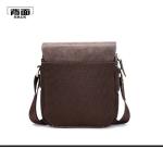 Custom Oxford Vintage Leather Crossbody Bag Shoulder Messenger Bag For Men