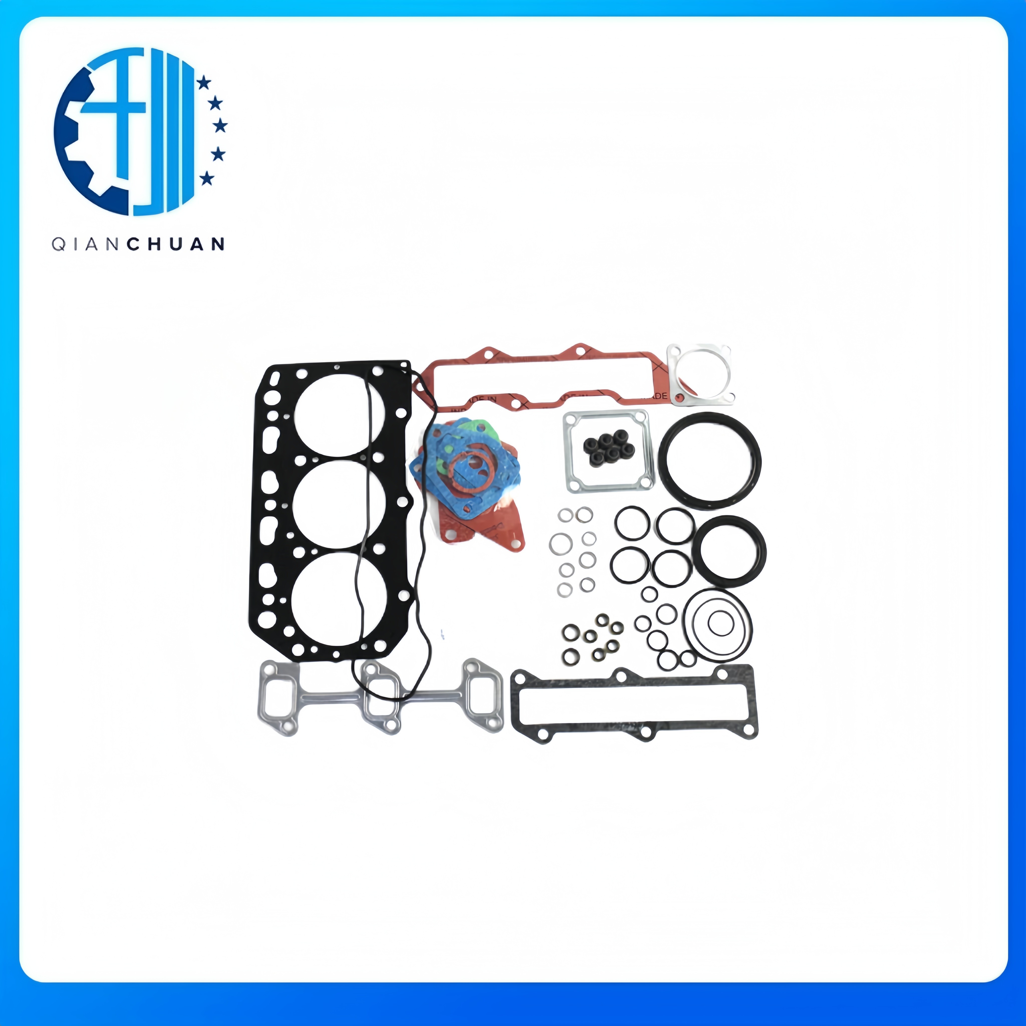 3TNE88 3C68E Engine Gasket Kit for Yanmar Diesel Skid Loader Truck