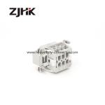 500V Screw In 6 Pin Heavy Duty Connector Fit Injection Molding Machine