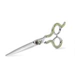 440c Curved Blending Pet Hair Scissors , Dog Grooming Chunkers