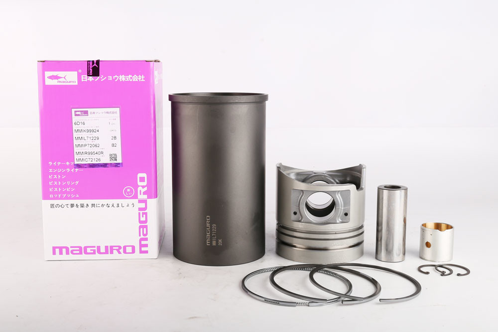 Engine Parts Cylinder Liner Kit For MITSUBISHI 6D16 SK330-6 R215-5 DIA 118mm 6CYL