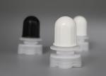 Oval Round Type White Stand Up Pouch Spout Top Caps 12 Millimeter