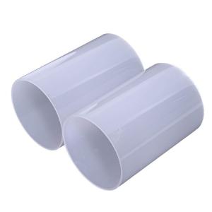 China China Customized Milky-White Diffuse LED Plastic Lampshade Tube PC Lighting Tube factory