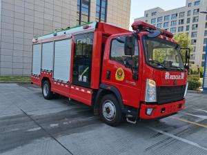 China PM35/SG35 HOWO Heavy Duty Fire Truck Ⅵ 3+3 Person Emergency Fire Truck 7000mm factory