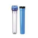 Domestic Water Pipeline Filter PP AS 115 PSI Clear Blue Residential