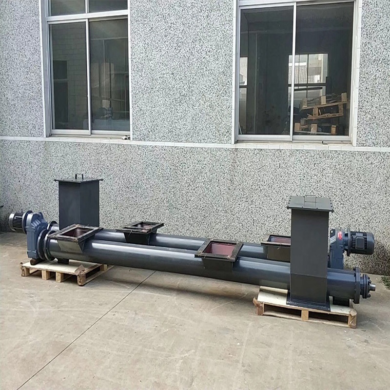 OEM Custom Heavy Duty Long Stainless Steel Inclined Conveyor Auger Conveyor for Powder