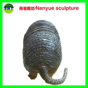 China figurine souvenir pangolin sculptures statues of fiberglass nature painting as decoration statue in garden theme park factory