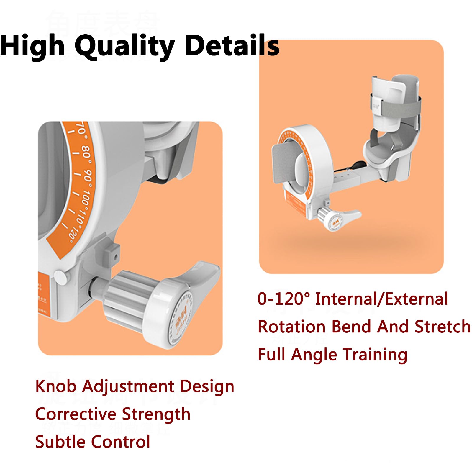 Adjustable Internal(Stretching) and External(Extension) Rotation Manual Elbow Joint Rehabilitation Device with Static Draft