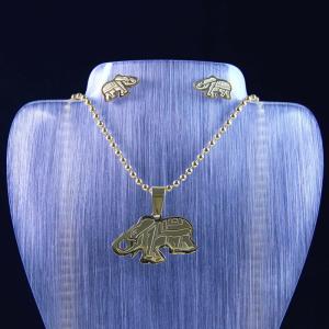 China High Quality Stainless Steel Jewelry Set LUS104 factory