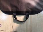 Handle Suit Garment Bag Travel Colored Non Woven Printed With Clips 115*60 cm