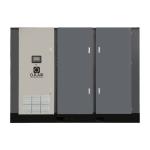 Two Stage 500 HP High Pressure Screw Air Compressor 3 Phase 575V - 600V