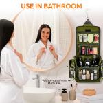 Waterproof Large Hygiene Toiletry Makeup Cosmetics Customizable Duffle Bags with