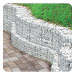Garden Fence Galfan Coated Welded Gabion Baskets in Square Hole Shape for