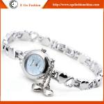 KM01 Full Stainless Steel Watch Kimio Women's Watch Quartz Watch Heart Pendant