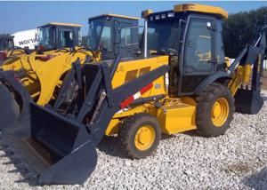China Wheeled Hydraulic Backhoe for Compact Tractor 7400 Kg Operating Weight factory