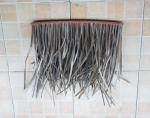 Yellow PVC Simulation Thatch for Garden/Cottage/Park Life Expectancy up to 15