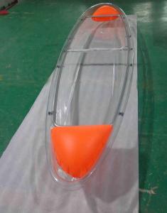 China Customized Clear Polycarbonate Boat For Fishing / Crystal Pc Canoe factory